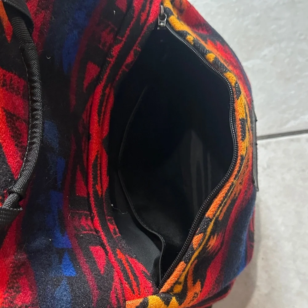 Pendleton‎ Wool Backpack Aztec Design - Picture 4 of 13